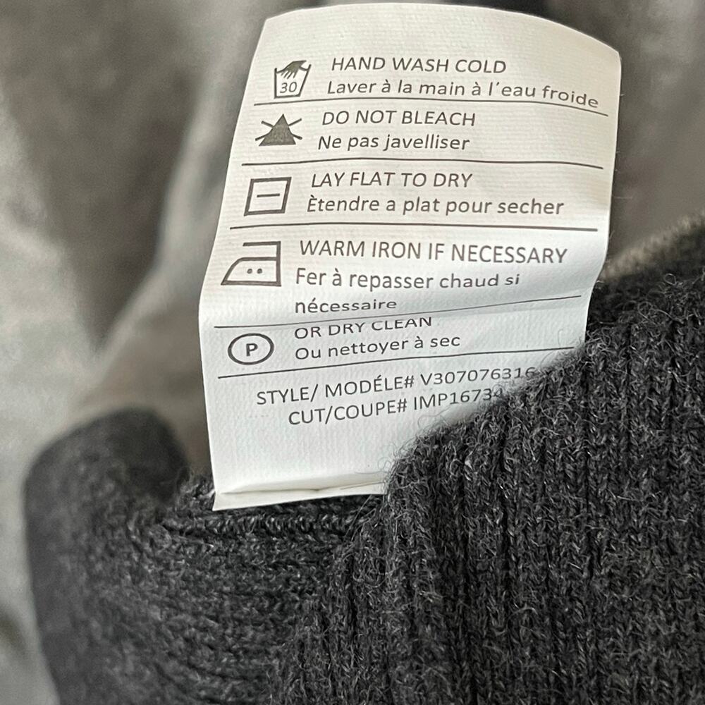 Vince Open Front Long Sleeve Color Block Cashmere… - image 6